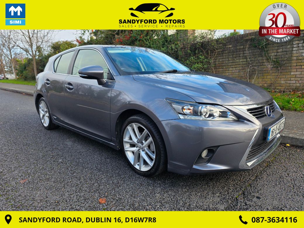 Image for 2016 Lexus CT 200H Se-i 5DR Auto