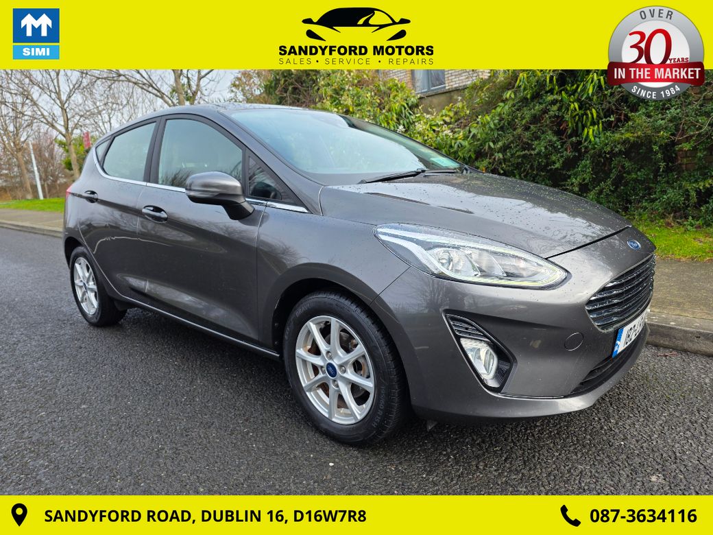 Image for 2018 Ford Fiesta Titanium 1.10 85PS 5SPD 4DR