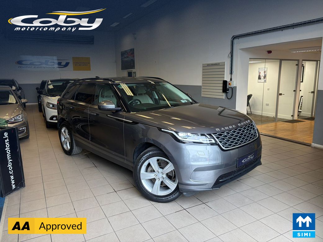 Image for 2018 Land Rover Range Rover Velar 2.0 TD4 S 5DR Auto. New NCT, Full Electrics, Sat Nav, Dual Climate Control, Heated Seats, Cruise Control, Revers Cam, Parking Sensors, Paddle Shift, BT & more.