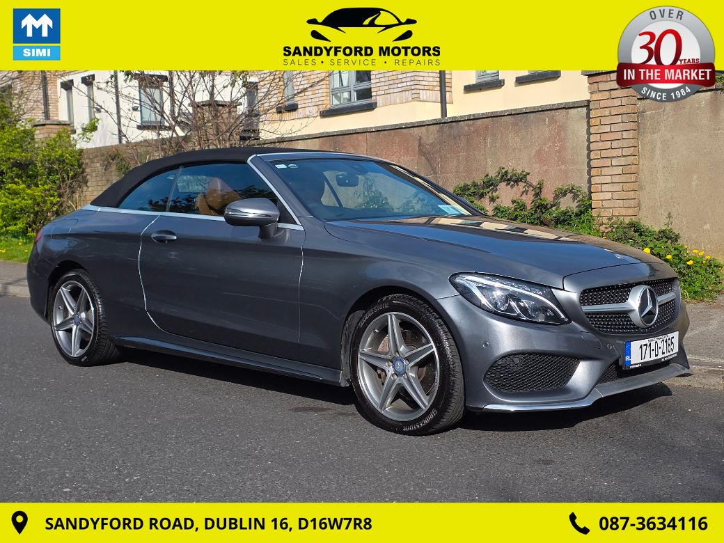 Image for 2017 Mercedes-Benz C Class C 180 Cabriolet AMG Line 2DR AU