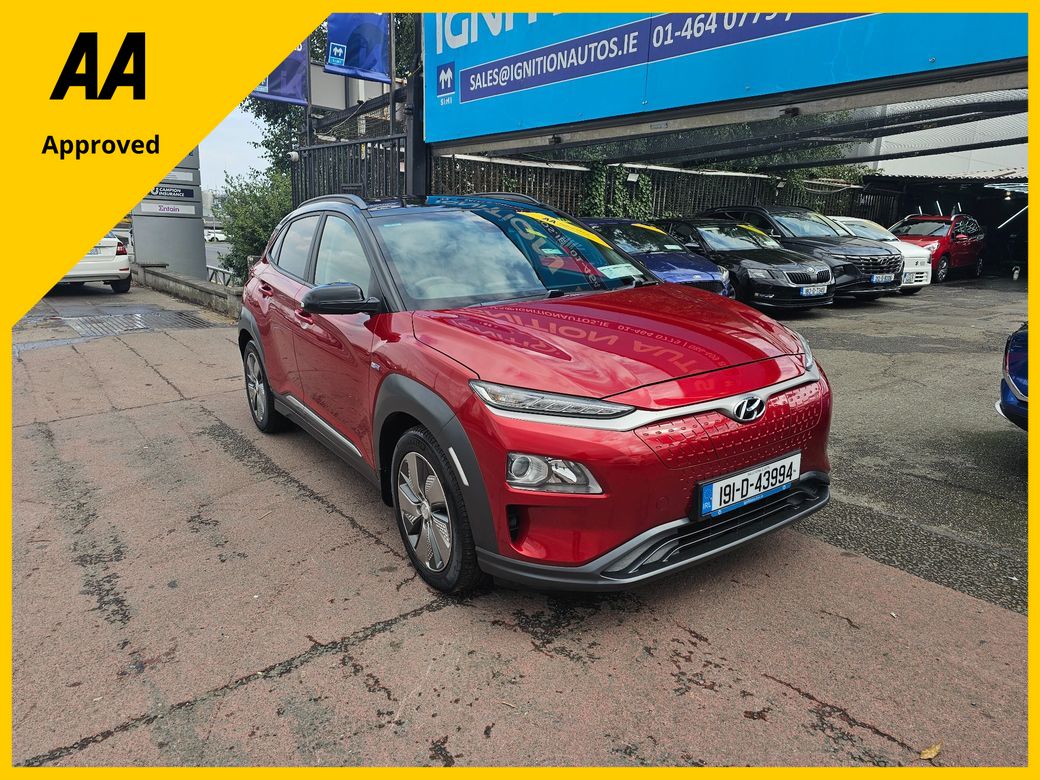 Image for 2019 Hyundai Kona FULL EV, 64 KWH, LOW MILEAGE, LEATHER, LONG RANGE, NEW NCT, FINANCE, WARRANTY, 5 STAR REVIEWS