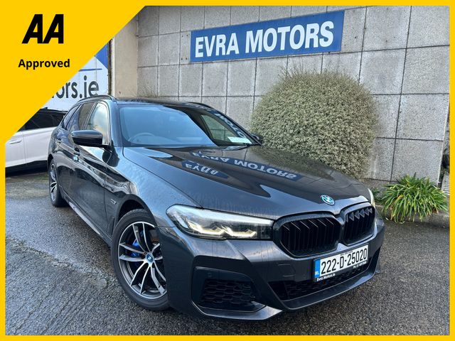 Image for 2022 BMW 5 Series G31 530E M-SPORT 292BHP AUTOMATIC 5DR **FULL LEATHER** HEATED SEATS** DIGITAL DASH** SAT NAV** MEDIA PLAY** ELECTRIC BOOT**