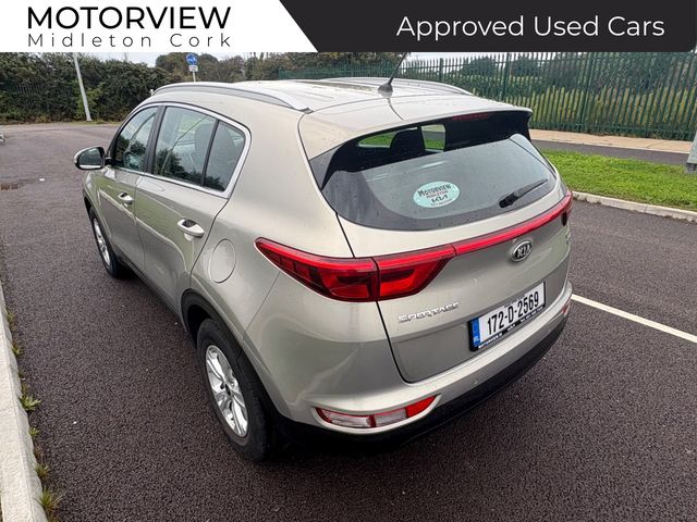 Image for 2017 Kia Sportage 1.7D Sportage, Bluetooth, Multi-Function Steering Wheel, Rear Parking Sensors, Sat Nav, AUX Connection, Traction Control