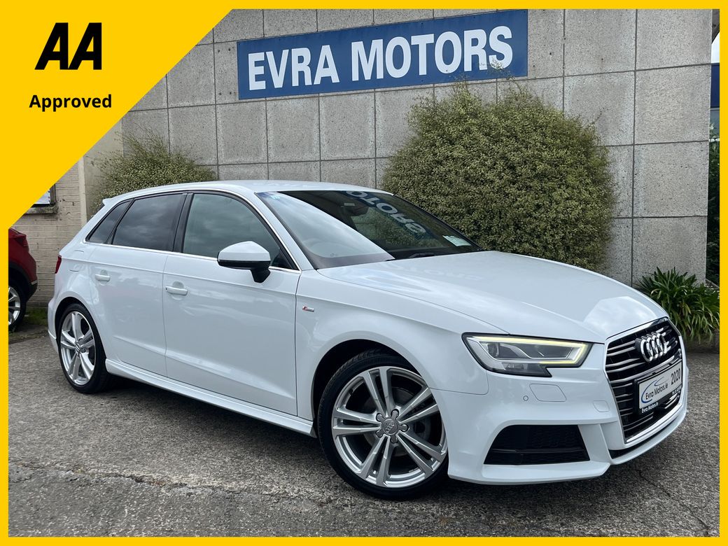 Image for 2020 Audi A3 S-LINE HATCHBACK AUTOMATIC 1.4 PETROL //HIGH SPEC//LOW MILES//HALF LEATHER HEATED SEATS//REVERSE CAMERA//KEYLESS ENTRY//ADAPTIVE CRUISE CONTROL//
