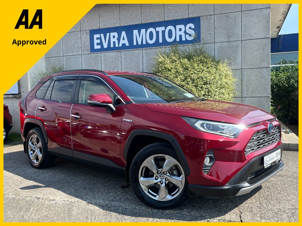 Image for 2019 Toyota Rav4 G 4WD HYBRID AUTOMATIC 2.5 PETROL //HIGH SPEC//FULL LEATHER HEATED SEATS//REVERSE CAMERA//KEYLESS ENTRY//HEATED STEERING WHEEL//ADAPTIVE CRUISE CONTROL//