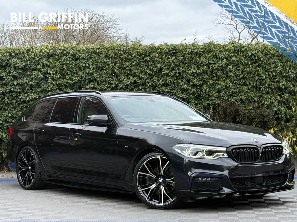 Image for 2019 BMW 5 Series 523D M-SPORT COMPETITION PACK TOURING 2.0 D // LEATHER M-SPORT INTERIOR // 360 PARKING CAMERAS // NEW 20" M5 COMPETITION ALLOYS