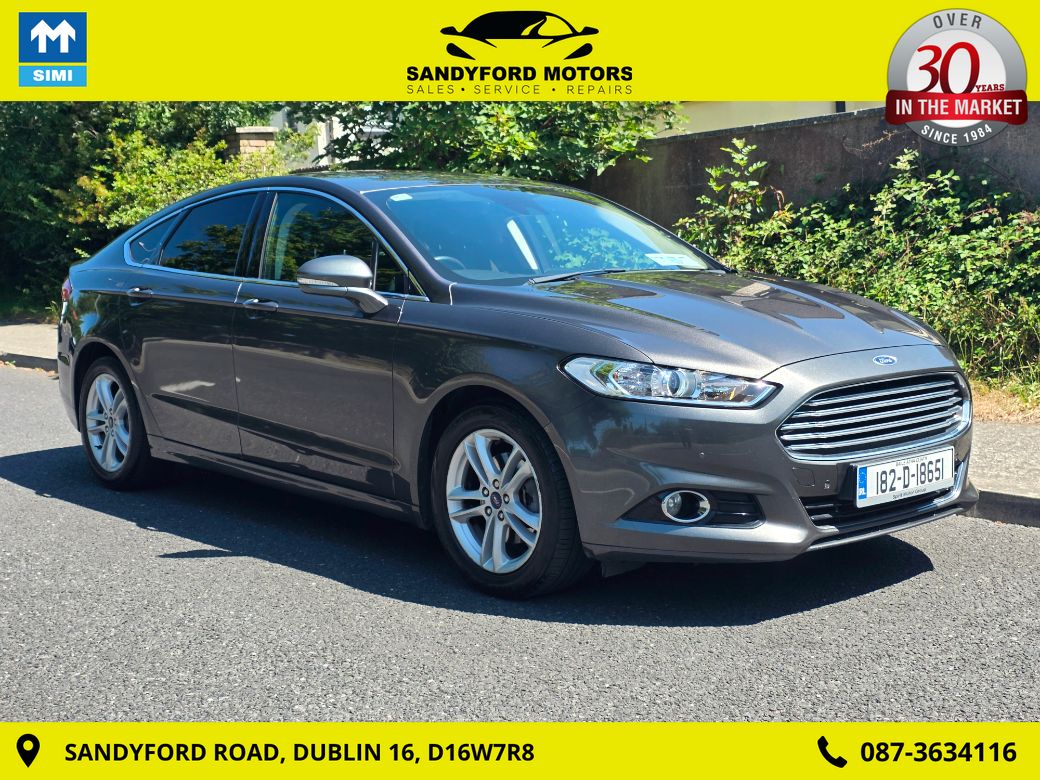 Image for 2018 Ford Mondeo Titanium 1.5 120PS 6SPD 4DR