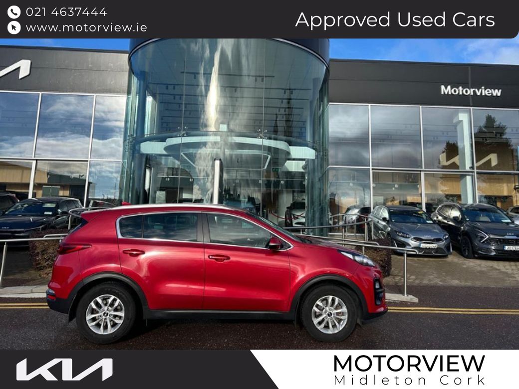 Image for 2020 Kia Sportage 1.6d 5DR, **1 year warranty** Air Conditioning, Cruise Control, USB Connection, Daytime Running Lights, Rear Parking Sensors, 