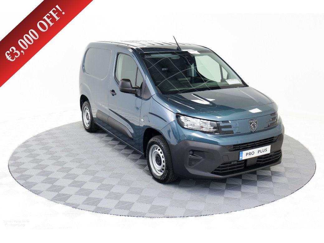 Image for 2026 Peugeot Partner Pro Plus 1.5 Diesel 100HP 650Kg - €28, 600 inc vat