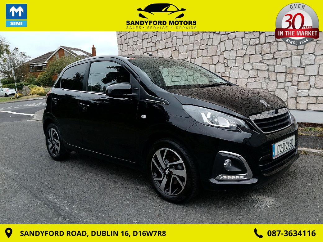 Image for 2017 Peugeot 108 1.2vti Allure 82BHP 5DR