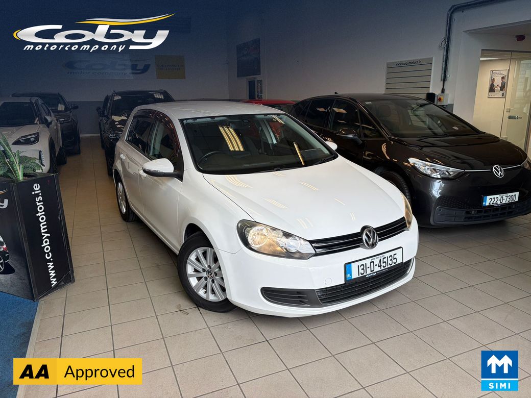 Image for 2013 Volkswagen Golf 1.2 5DR AUTO Bluemotion Comfortline. Immaculate Car, New NCT done before collection, Radio with Bluetooth, Air Conditioning, Alloy Wheels, Full Electrics, and more.