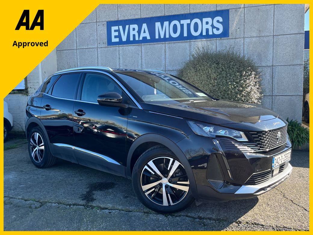 Image for 2024 Peugeot 3008 GT 225 AUTOMATIC HYBRID PETROL PLUG IN 1.6 //KEYLESS ENTRY//SAT NAV//REVERSE CAMERA//ADAPTIVE CRUISE CONTROL//