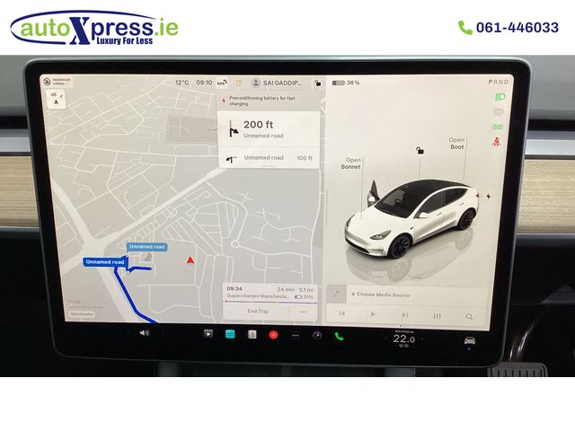 Image for 2022 Tesla Model Y LONG RANGE AWD, Dual motor, Reversing 360 Camera , Panoramic sunroof