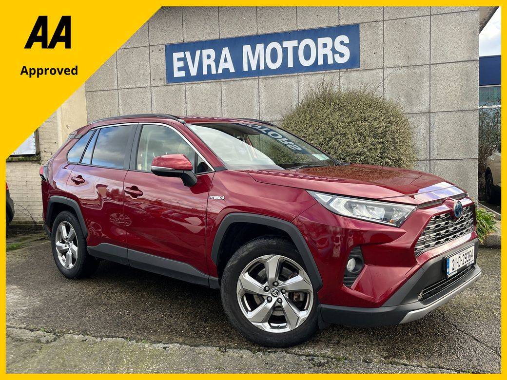 Image for 2021 Toyota Rav4 SOL AUTOMATIC HYBRID 2.5 PETROL //FULL LEATHER HEATED SEATS//REVERSE CAMERA//SAT NAV//KEYLESS ENTRY//IRISH CAR//