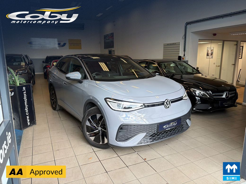 Image for 2024 Volkswagen ID.5 MATCH PRO 5DR AUTO ELECTRIC. 2Keys, 1/2 Leather, Full Electrics, Sat Nav, Dual Climate Control, Mirror Link, Heated Seats, Cruise Control, Revers Cam, Parking Sensors, Handsfree, & more.