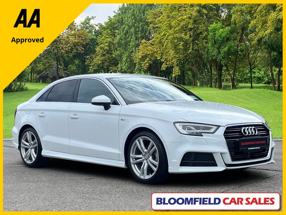 Image for 2017 Audi A3 Saloon TFSI 1.4 S-LINE, LOW MILEAGE// PRISTINE
