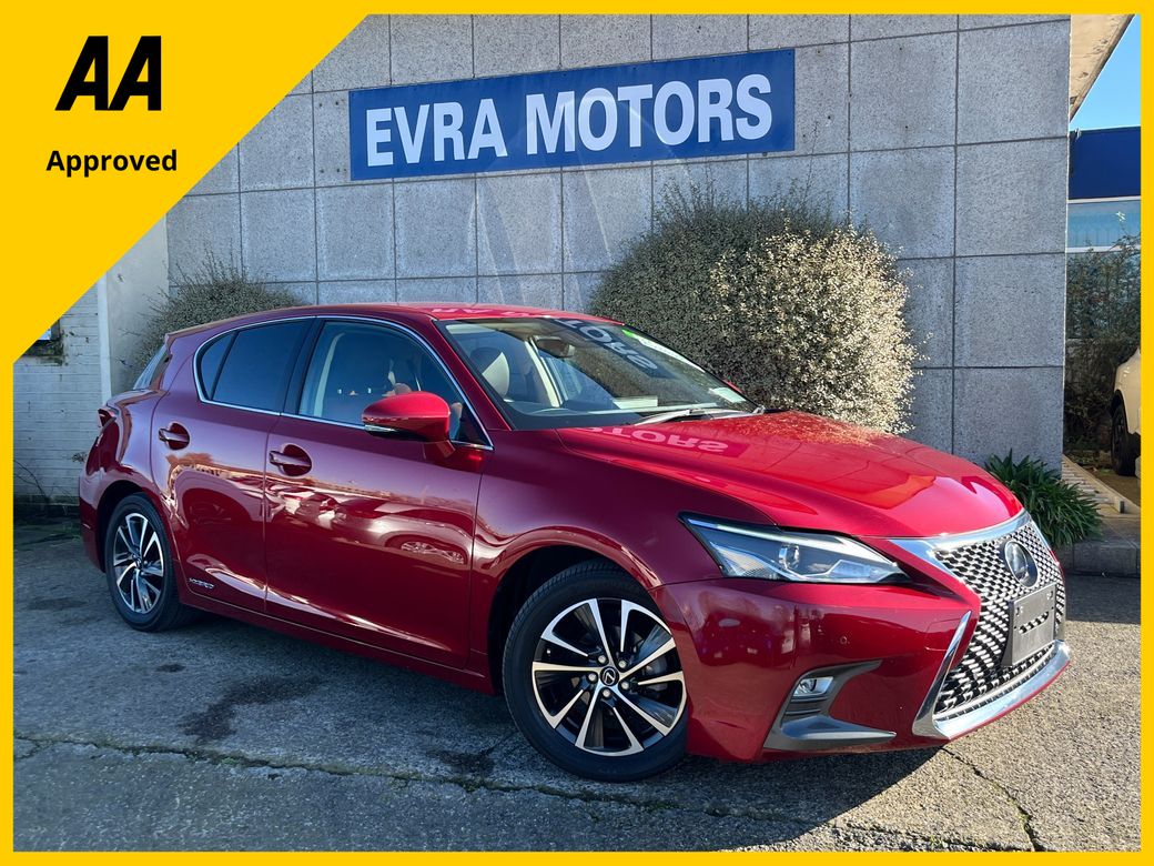 Image for 2020 Lexus CT 200h AUTOMATIC HYBRID 1.8 PETROL //REVERSE CAMERA//FULL LEATHER HEATED SEATS//ADAPTIVE CRUISE CONTROL//