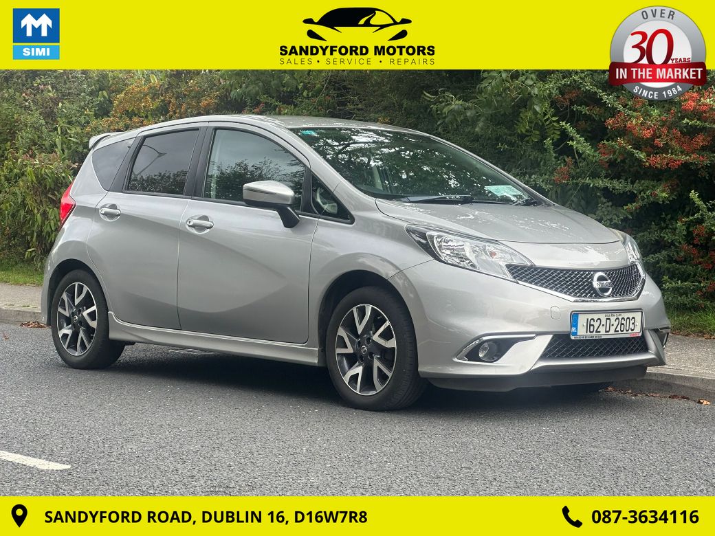 Image for 2016 Nissan Note 1.2 SV Sport E6 4DR