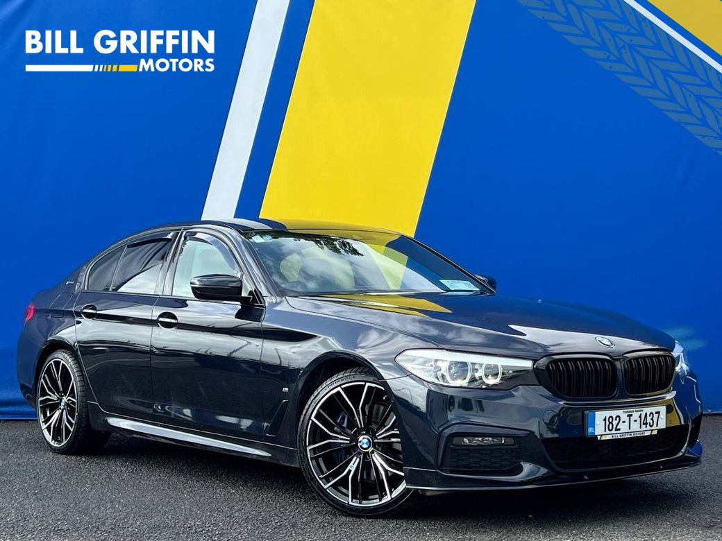 Image for 2018 BMW 5 Series 530e M-SPORT 2.0 HYBRID AUTO // IVORY LEATHER M-SPORT INTERIOR // DIGITAL CLUSTER // AMBIENT LIGHTING PACK 