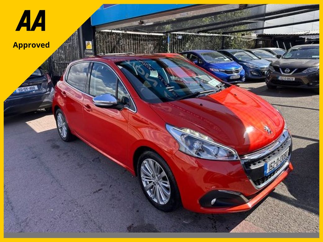 Image for 2015 Peugeot 208 1.2 PETROL, WET BELT DONE, ALLURE MODEL, LOW MILEAGE, FINANCE, NEW NCT, WARRANTY, 5 STAR REVIEWS