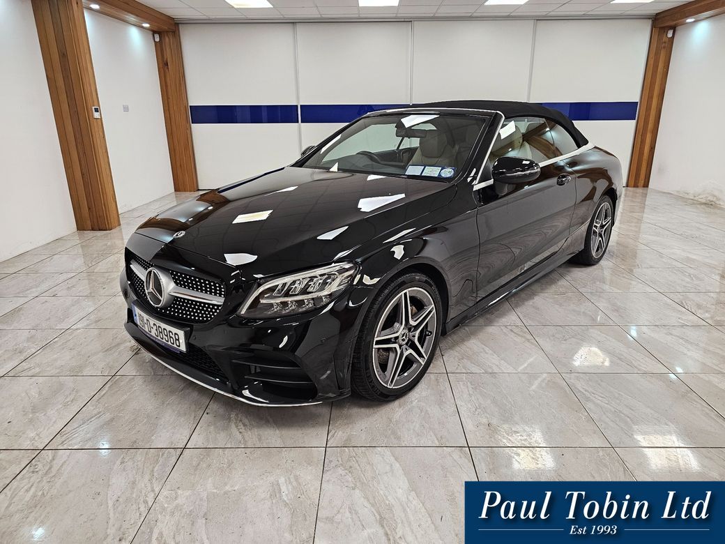 Image for 2019 Mercedes-Benz C Class BLACK WITH IVORY // C 180 Cabriolet 