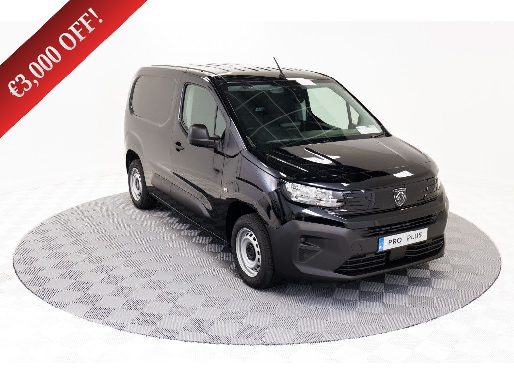 Image for 2026 Peugeot Partner **€3, 000 OFF** Pro Plus 1.5 Diesel 100HP 650Kg L1 - €27, 170 inc vat
