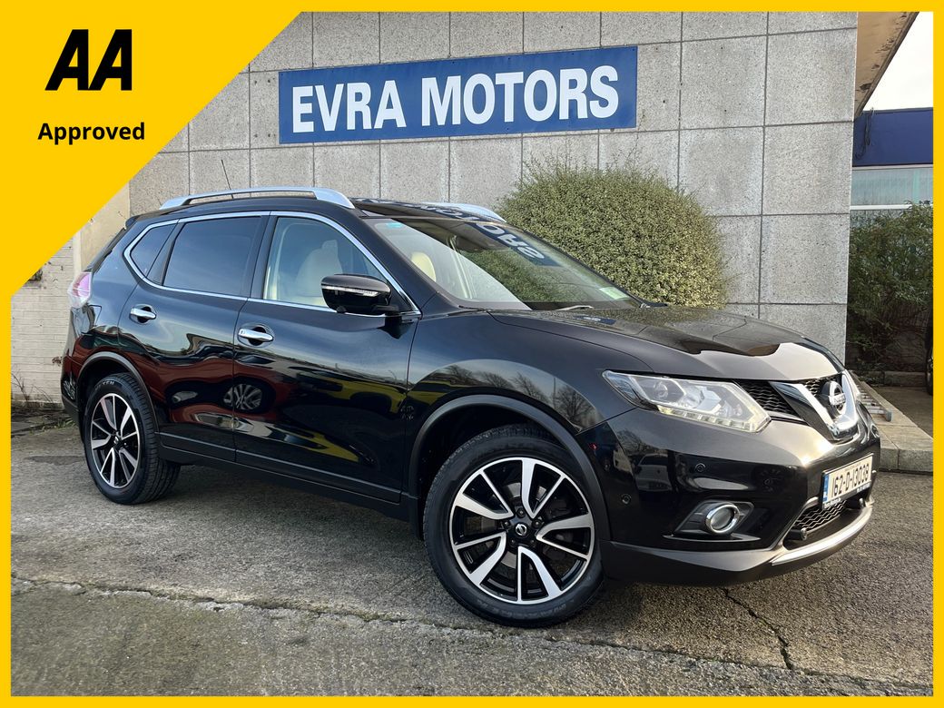 Image for 2016 Nissan X-Trail 7 SEAT SVE AUTOMATIC 1.6 DIESEL //LOW MILES//MASSIVE SPEC//PANORAMIC GLASS ROOF//FULL LEATHER//HEATED ELECTRIC SEATS//360 PARKING CAMERAS// 