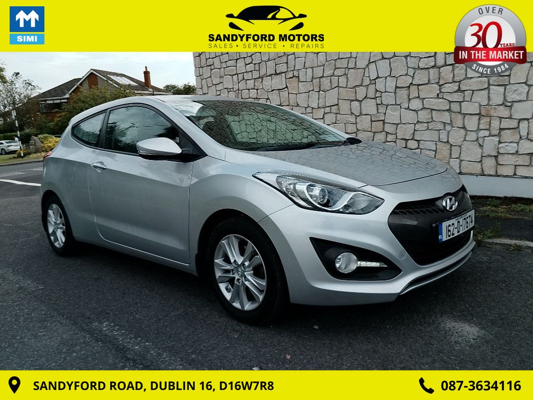 Image for 2016 Hyundai i30 1.6 3 DSL Deluxe 3DR Auto