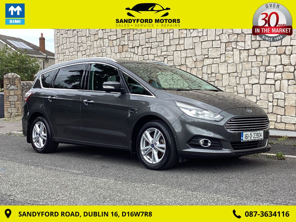 Image for 2016 Ford S-Max Titanium 1.5 Ecobst 160PS 6SPD 4DR