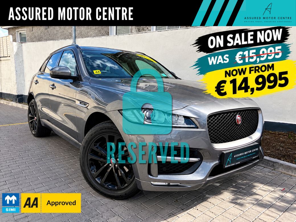Image for 2017 Jaguar F-Pace 2.0D R-sport AWD 180PS 5DR A