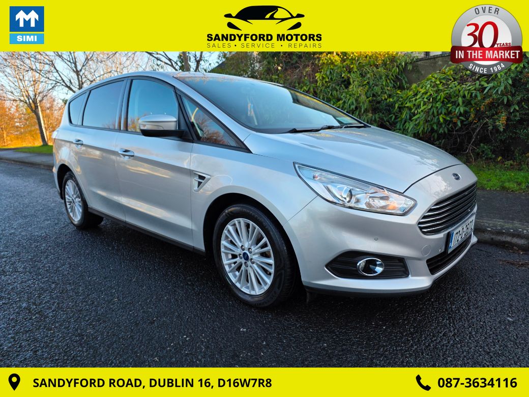 Image for 2017 Ford S-Max 2.0 TDCI Zetec 150PS 5DR Auto