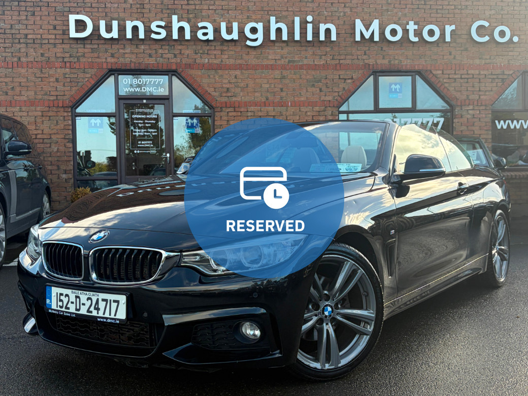 Image for 2015 BMW 4 Series CABRIOLET 420D M Sport 2DR Auto