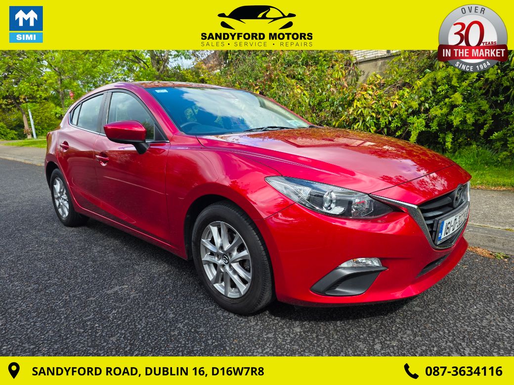 Image for 2016 Mazda Mazda3 1.6D 1.5 (100PS) Executive IP