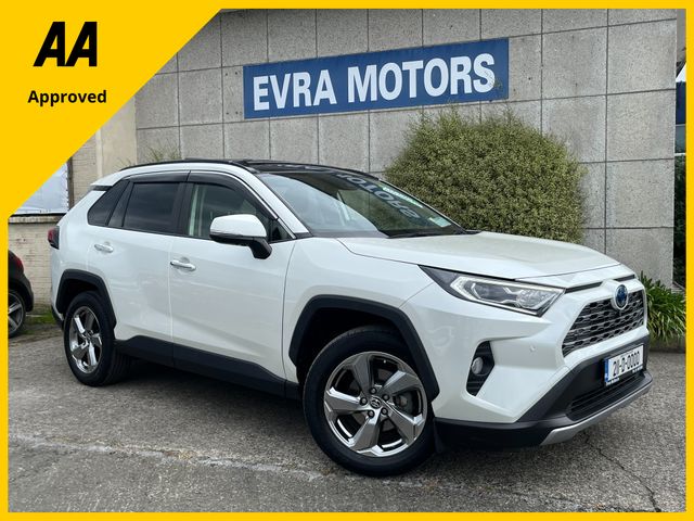 Image for 2021 Toyota Rav4 G 4WD AUTOMATIC HYBRID 2.5 PETROL //HIGH SPEC//PANORAMIC GLASS ROOF//360 PARKING SENSORS//FULL LEATHER HEATED SEATS//HEATED STEERING WHEEL//KEYLESS ENTRY// 