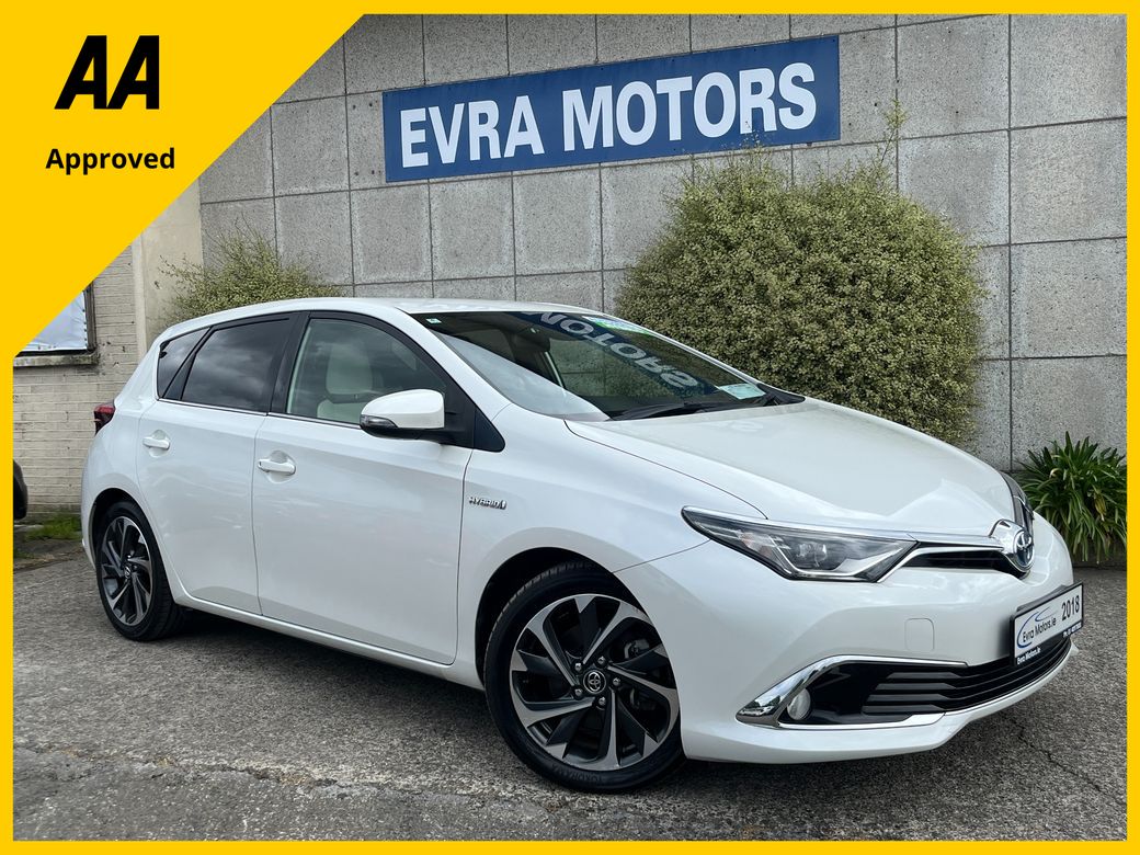 Image for 2018 Toyota Auris G AUTOMATIC HYBRID 1.8 PETROL //HIGH SPEC//LOW MILES//FULL LEATHER HEATED SEATS//REVERSE CAMERA//KEYLESS ENTRY//