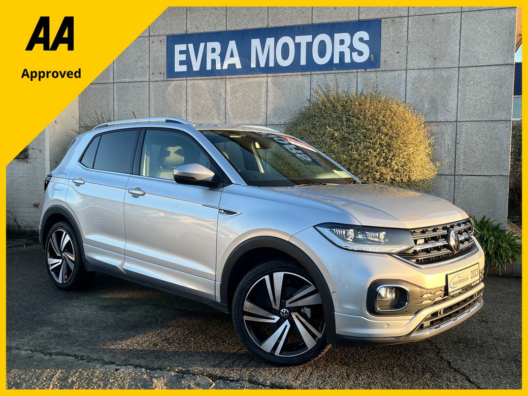 Image for 2023 Volkswagen T-Cross R-LINE AUTOMATIC 1.0 PETROL //HIGH SPEC//REVERSE CAMERA//HALF LEATHER SEATS//ADAPTIVE CRUISE CONTROL//KEYLESS ENTRY//