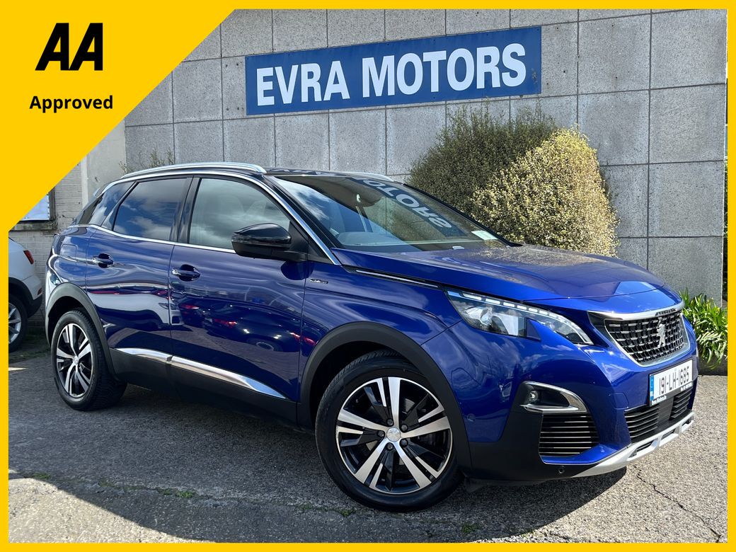 Image for 2019 Peugeot 3008 GT LINE BLUE HDI 1.5 DIESEL //HIGH SPEC//PANORAMIC GLASS ROOF//HEATED SEATS//PARKING CAMERAS//KEYLESS ENTRY//