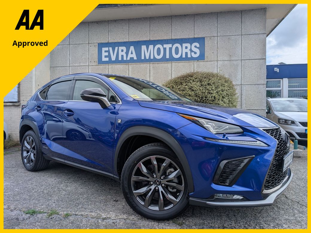 Image for 2018 Lexus NX 300h F-SPORT AUTOMATIC HYBRID 2.5 PETROL //MASSIVE SPEC//VERY LOW MILES//FULL LEATHER ELECTRIC HEATED/COOLED SEATS//360 PARKING CAMERAS//HEATED STEERING WHEEL//KEYLESS ENTRY//ADAPTIVE CRUISE CONTROL//