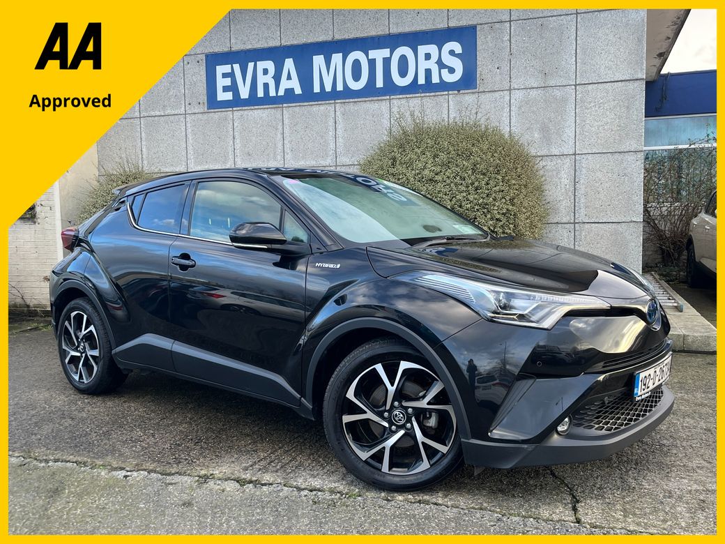 Image for 2019 Toyota C-HR SOL HYBRID AUTOMATIC 1.8 PETROL //HALF LEATHER HEATED SEATS//ADAPTIVE CRUISE CONTROL//REVERSE CAMERA//KEYLESS ENTRY//