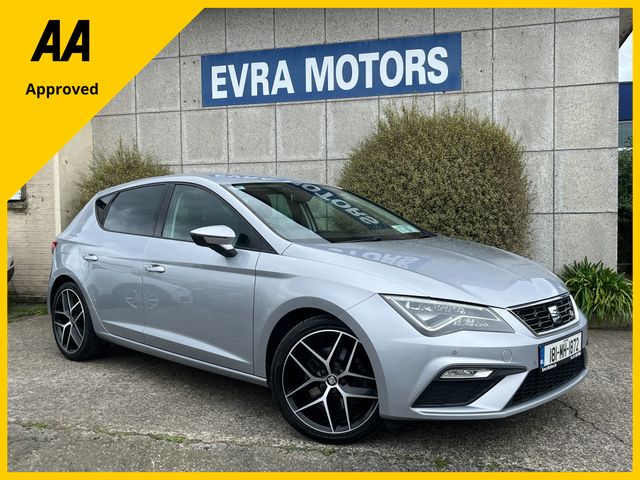 Image for 2018 SEAT Leon FR 2.0 DIESEL 184BHP //HIGH SPEC//HALF LEATHER SEATS//FULL ELECTRIC DRIVERS SEAT//UPGRADED SOUND SYSTEM//SAT NAV//