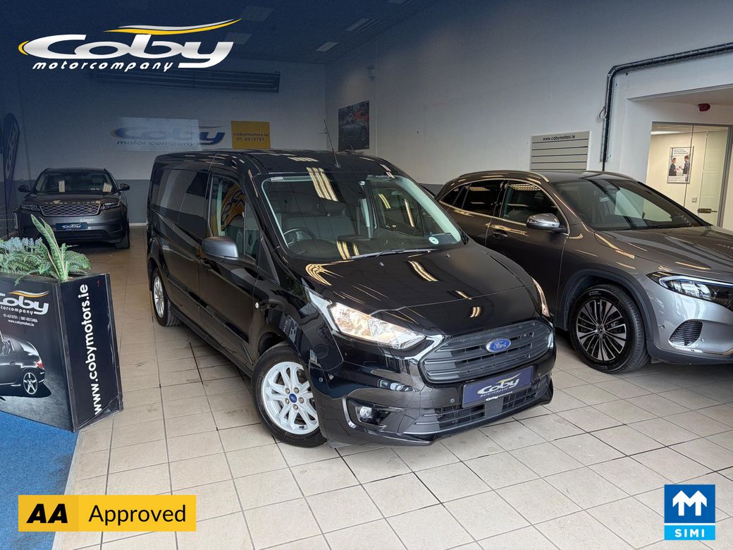Image for 2022 Ford Transit Connect Connect VAN LWB HP Trend 1.5TD €16, 950 + VAT. Only 46, 000km, Pristine 1 Owner Irish Van, FSH, DOEd. Air Conditioning, Full Electrics, MFSW, & more.