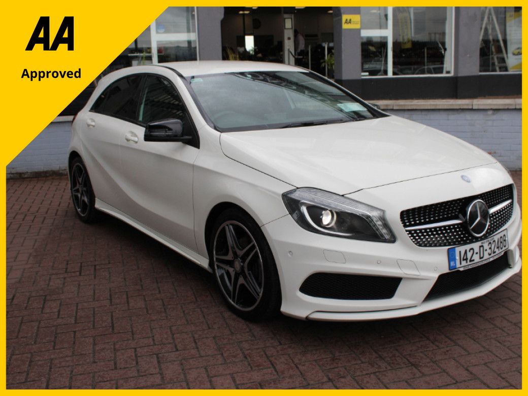 Image for 2014 Mercedes-Benz A 180 1.6 AMG-LINE 5DR HATCHBACK AUTOMATIC // 2 OWNERS FROM NEW WITH ONLY 13, 000 KMS // MINT CONDITION // BUY WITH CONFIDENCE AA AND SIMI APPROVED DEALER 2025 // FINANCE ARRANGED // ALL TRADE INS WELCOME /