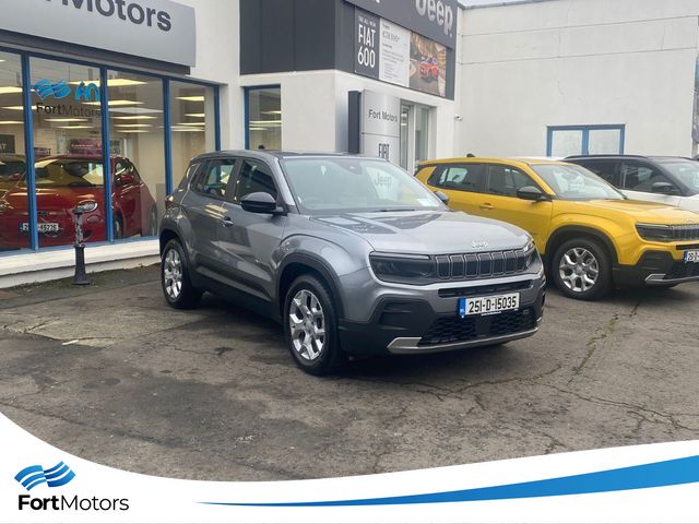 Image for 2025 Jeep Avenger 1.2 (100HP) Petrol , Manual , Altitude Model
