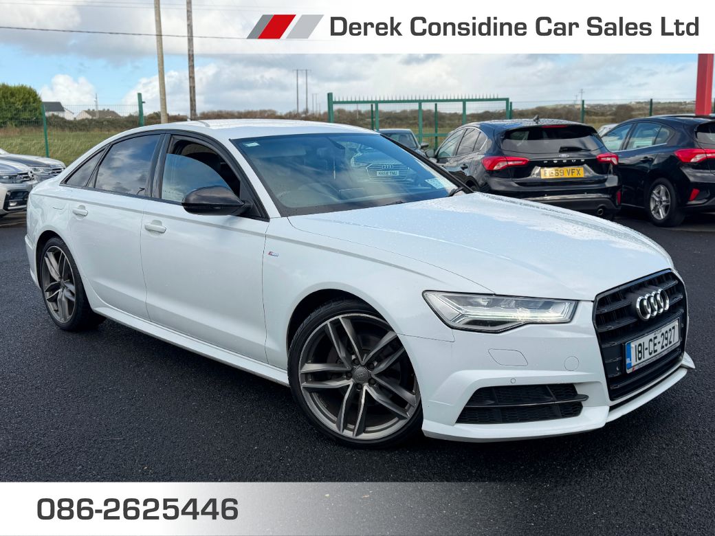 Image for 2018 Audi A6 2.0 TDI Black ED S-LINE Ultra 187BHP 4DR AUTO
