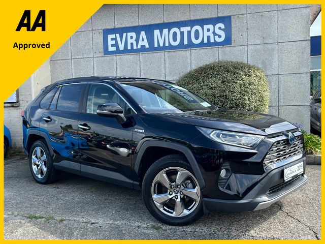 Image for 2019 Toyota Rav4 G 4WD HYBRID AUTOMATIC 2.5 PETROL //HIGH SPEC//LOW MILES//FULL LEATHER HEATED SEATS//PANORAMIC GLASS ROOF//REVERSE CAMERA//KEYLESS ENTRY//ADAPTIVE CRUISE CONTROL//HEATED STEERING WHEEL//