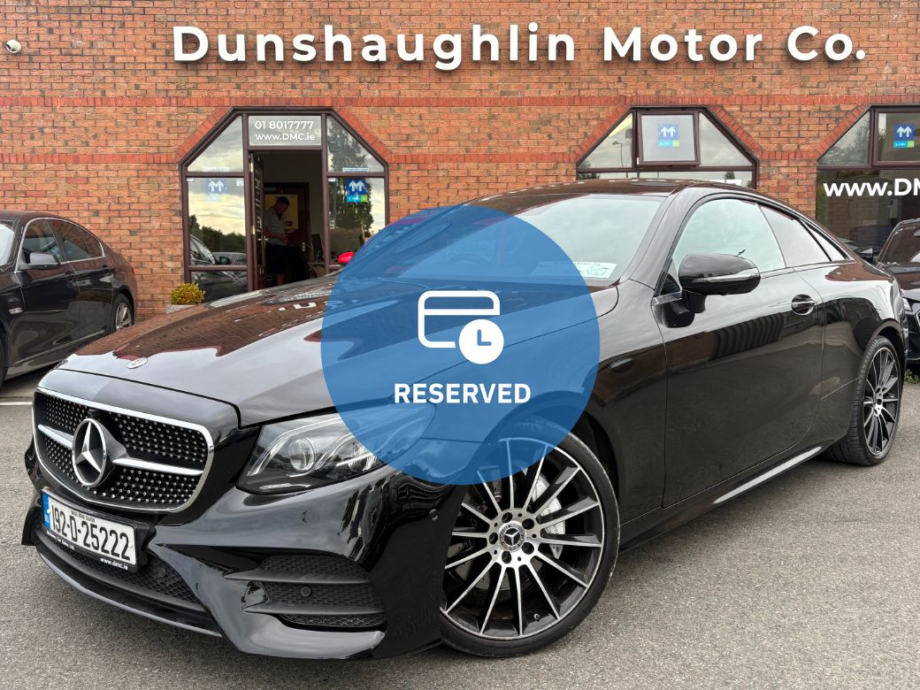 Image for 2019 Mercedes-Benz E Class E220D Coupe AMG Line Premium 2DR Auto