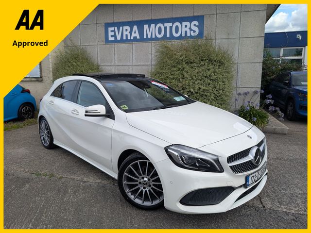 Image for 2017 Mercedes-Benz A 180 A CLASS AUTOMATIC 1.6L PETROL //HIGH SPEC//CRUISE CONTROL//PANORAMIC GLASS ROOF//HALF LEATHER HEATED SEATS//