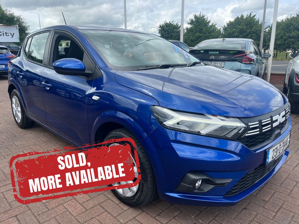 Image for 2023 Dacia Sandero Expression TCE 90 5SP NBI 5DR