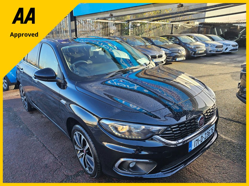 Image for 2017 Fiat Tipo 1.4 PETROL, LOUNGE MODEL, LOW MILEAGE, NEW NCT, FINANCE, WARRANTY, 5 STAR REVIEWS