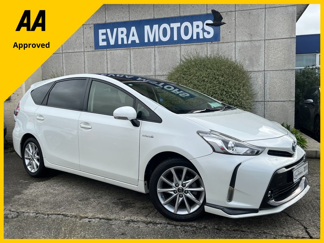Image for 2015 Toyota Prius Alpha 7 SEATER AUTOMATIC HYBRID 1.8 PETROL //LOW MILES//PANORAMIC GLASS ROOF//KEYLESS ENTRY//REVERSE CAMERA// 
